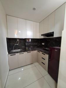 Kitchen Image of 450 Sq.ft 1 RK Builder Floor for rent in Aez Aloha, Sector 57 Gurgaon for Rs. 24000