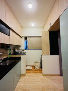 Kitchen Image of 950 Sq.ft 2 BHK Apartment / Flat for sale in VTP Cygnus BuildingT12, Manjari Khurd Pune for Rs. 8900000