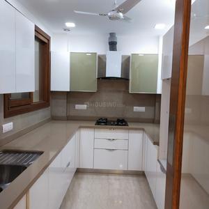Kitchen Image of 1953 Sq.ft 3 BHK Builder Floor for sale in Greater Kailash II New Delhi for Rs. 62500000