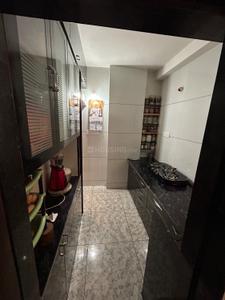 Kitchen Image of 629 Sq.ft 2 BHK Apartment / Flat for sale in Shreeji 7, Swati Park Rajkot for Rs. 3000000