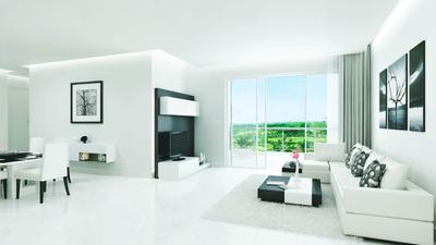 Living Room Image of 1241 Sq.ft 3 BHK Apartment / Flat for sale in Godrej Horizon Phase I, Wadala Mumbai for Rs. 57900000