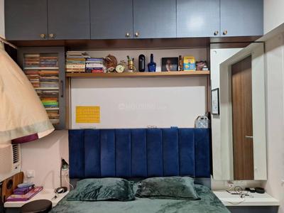 Bedroom Image of 450 Sq.ft 1 BHK Apartment / Flat for rent in Lodha Crown, Thane West Thane for Rs. 35000