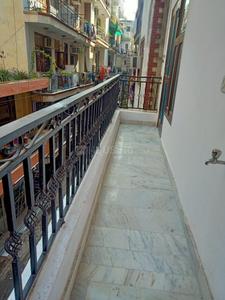 Balcony Image of 810 Sq.ft 2 BHK Builder Floor for rent in Khirki Extension New Delhi for Rs. 25000