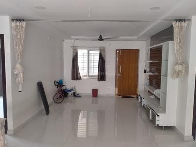 Hall Image of 1500 Sq.ft 3 BHK Apartment / Flat for rent in JK Poojithas Waterfront, Tadepalli Vijayawada for Rs. 27000