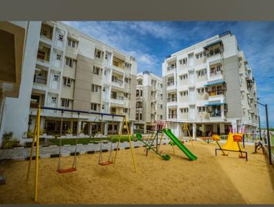 Image of 871 Sq.ft 2 BHK Apartment / Flat for sale in Rajparis Crystal Spring, Medavakkam, Chennai for Rs. 4500000