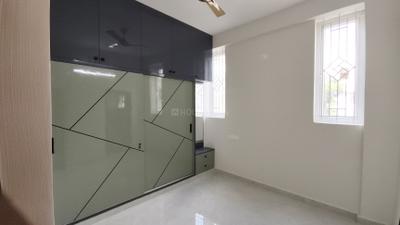 Bedroom Image of 1000 Sq.ft 2 BHK Builder Floor for rent in Mahadevapura Bengaluru for Rs. 40000