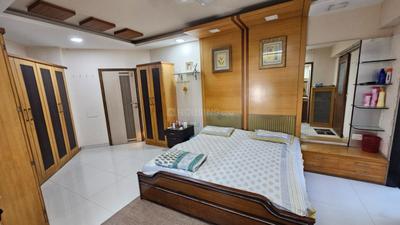 Bedroom Image of 2970 Sq.ft 3 BHK Apartment / Flat for sale in Deep Rajvansh, Bodakdev Ahmedabad for Rs. 19000000