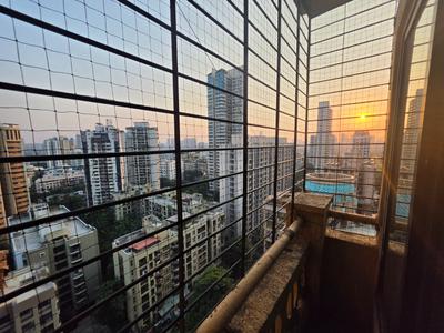 Balcony Image of 1205 Sq.ft 3 BHK Apartment / Flat for rent in Kanakia Samarpan, Borivali East Mumbai for Rs. 71000