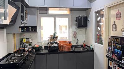 Kitchen Image of 1399 Sq.ft 2 BHK Apartment / Flat for rent in Pacifica Hillcrest, Financial District Hyderabad for Rs. 45000