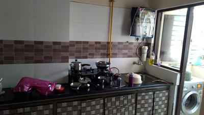 Kitchen Image of 1206 Sq.ft 2 BHK Apartment / Flat for sale in Satyamev Famosa, Sargasan Gandhinagar for Rs. 5200000