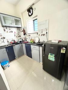 Kitchen Image of 790 Sq.ft 1 BHK Apartment / Flat for rent in Ameerpet Hyderabad for Rs. 11500