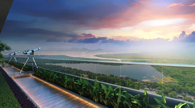 Balcony Image of 3596 Sq.ft 5 BHK Apartment / Flat for sale in Vashi Navi Mumbai for Rs. 105000000