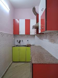 Kitchen Image of 700 Sq.ft 2 BHK Builder Floor for rent in Mansarover Garden New Delhi for Rs. 27000