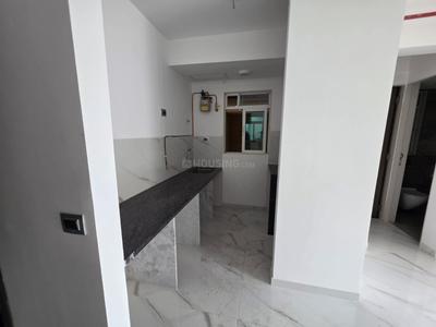 Kitchen Image of 600 Sq.ft 1 BHK Apartment / Flat for rent in Nahar Amaryllis Towers And Plaza, Powai Mumbai for Rs. 56000