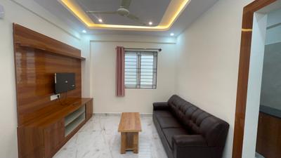 Living Room Image of 677 Sq.ft 1 BHK Apartment / Flat for rent in S.G. Palya Bengaluru for Rs. 25799
