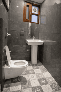 Bathroom Image of 1500 Sq.ft 2 BHK Builder Floor for rent in Sector 66 Mohali for Rs. 48000