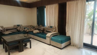 Living Room Image of 1600 Sq.ft 4 BHK Apartment / Flat for rent in Karia Konark Campus, Viman Nagar Pune for Rs. 125000