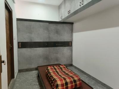 Bedroom Image of 600 Sq.ft 1.5 BHK Builder Floor for rent in Hebbal Bengaluru for Rs. 15000