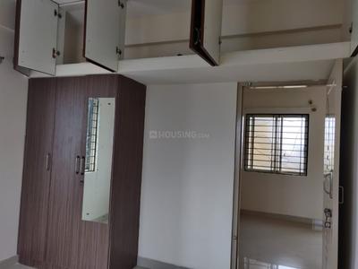 Bedroom Image of 550 Sq.ft 1 BHK Builder Floor for rent in Whitefield Bengaluru for Rs. 15000