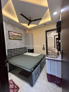 Bedroom Image of 460 Sq.ft 2 BHK Builder Floor for rent in Dwarka Mor New Delhi for Rs. 22000