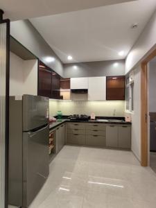 Kitchen Image of 1100 Sq.ft 2 BHK Apartment / Flat for sale in Gawdewadi Pune for Rs. 7600000