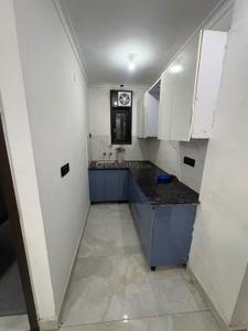 Kitchen Image of 550 Sq.ft 1 BHK Independent House for sale in Paryavaran Complex, Sheikh Sarai New Delhi for Rs. 3000000