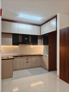 Kitchen Image of 1000 Sq.ft 2 BHK Apartment / Flat for rent in Adarsh Greens, Kogilu Bengaluru for Rs. 35500