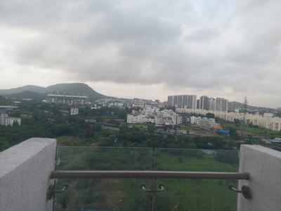 Balcony Image of 640 Sq.ft 1 RK Studio for sale in Lodha Belmondo, Gahunje Pune for Rs. 7350000