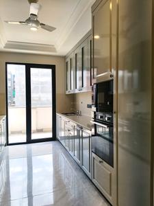 Kitchen Image of 1500 Sq.ft 3 BHK Builder Floor for rent in Unitech Woodstock Floors, Sector 50 Gurgaon for Rs. 55000