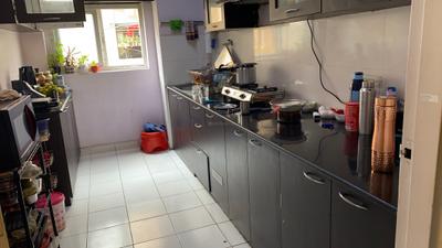 Kitchen Image of 1700 Sq.ft 3 BHK Apartment / Flat for sale in Shrachi Greenwood Elements, New Town Kolkata for Rs. 11800000