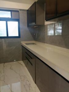 Kitchen Image of 750 Sq.ft 2 BHK Apartment / Flat for sale in Space Residency, Mira Road East Mira Bhayandar for Rs. 11800000
