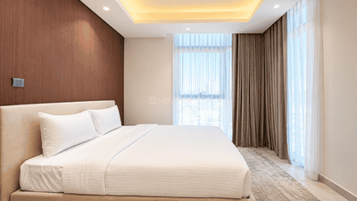 Balcony Image of 598 Sq.ft 1 BHK Apartment / Flat for sale in Jumeirah Village Dubai for Rs. 22183963