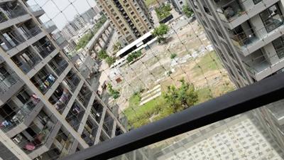 Balcony Image of 1424 Sq.ft 3 BHK Apartment / Flat for rent in Vitoria Heights, Sima Nagar Surat for Rs. 23000