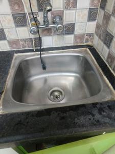 Kitchen Image of 1400 Sq.ft 3 BHK Apartment / Flat for rent in LR Bluemoon Homes, Raj Nagar Extension Ghaziabad for Rs. 23000