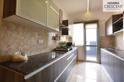 Kitchen Image of 1685 Sq.ft 3 BHK Apartment / Flat for sale in Sushma Crescent, Dhakoli Zirakpur for Rs. 7290000