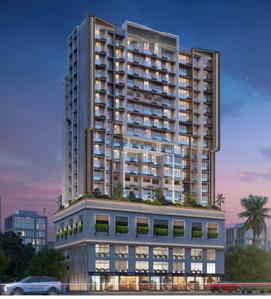 Building Image of 670 Sq.ft 1.5 BHK Apartment / Flat for sale in Dahisar West Mumbai for Rs. 12800000