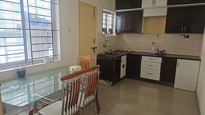 Kitchen Image of 1017 Sq.ft 2 BHK Apartment / Flat for rent in DS max spender nest, Chikkabanavara Bengaluru for Rs. 17500