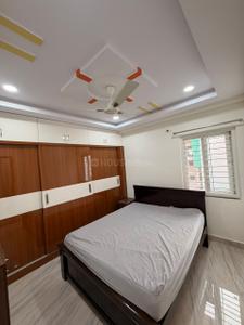 Bedroom Image of 750 Sq.ft 1 BHK Apartment / Flat for rent in Gachibowli Hyderabad for Rs. 28000