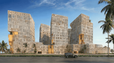 Building Image of 398 Sq.ft 1 RK Apartment / Flat for sale in Jebel Ali Village Dubai for Rs. 23396409
