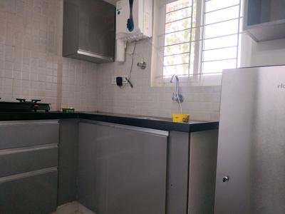Kitchen Image of 550 Sq.ft 1 BHK Apartment / Flat for rent in Brookefield Bengaluru for Rs. 29000