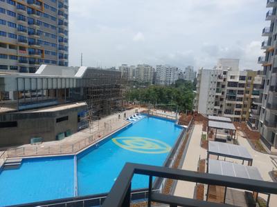 Balcony Image of 1000 Sq.ft 2 BHK Apartment / Flat for sale in Amanora Gold Towers, Hadapsar Pune for Rs. 10800000
