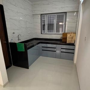 Kitchen Image of 880 Sq.ft 2 BHK Apartment / Flat for rent in Veddant Ganesh Bella Rossa, Punawale Pune for Rs. 24000
