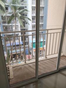 Balcony Image of 600 Sq.ft 1 BHK Apartment / Flat for rent in Puraniks Grand Central, Thane West Thane for Rs. 27000