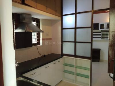 Kitchen Image of 1200 Sq.ft 2 BHK Independent House for rent in Jalahalli Bengaluru for Rs. 19000