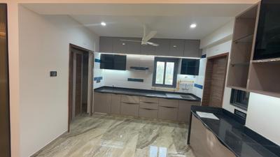 Kitchen Image of 2250 Sq.ft 4 BHK Apartment / Flat for rent in Swagat Agacia, Sargasan Gandhinagar for Rs. 60000