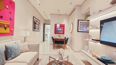 Hall Image of 946 Sq.ft 2 BHK Apartment / Flat for sale in Thane West Thane for Rs. 17000000