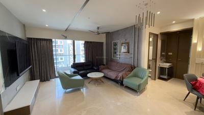Living Room Image of 2505 Sq.ft 3 BHK Apartment / Flat for sale in Happy Home Celebrity Greens, Bhimrad Surat for Rs. 19000000
