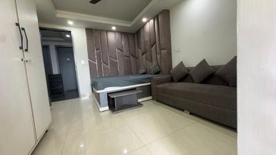 Bedroom Image of 400 Sq.ft 1 RK Independent House for rent in DLF Phase 3 Gurgaon for Rs. 25000