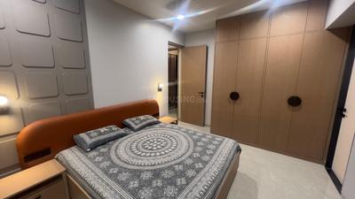 Bedroom Image of 900 Sq.ft 3 BHK Apartment / Flat for rent in Adani Amogha, Shantigram Ahmedabad for Rs. 62000