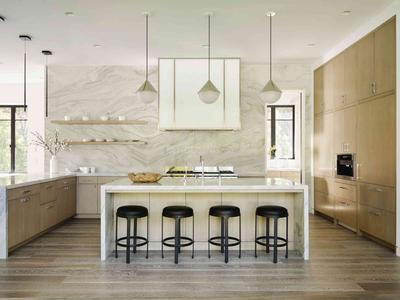 Kitchen Image of 1206 Sq.ft 3 BHK Builder Floor for sale in Gujranwala Town New Delhi for Rs. 23000000